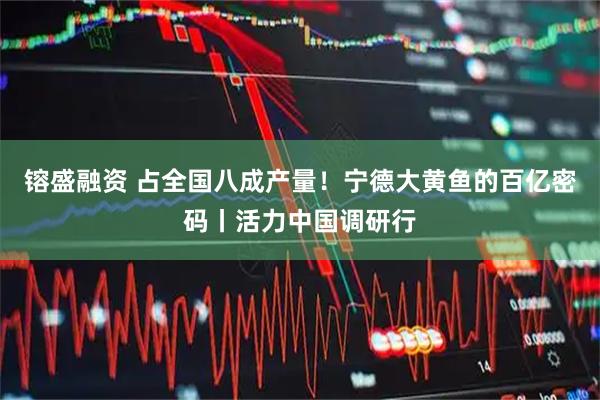 镕盛融资 占全国八成产量！宁德大黄鱼的百亿密码丨活力中国调研行